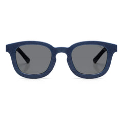 Cream - Square Sunglasses | Navy Blue