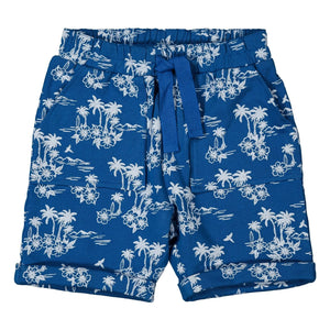 Louis Louise - Brooklyn Hawaiian Polar Bermuda Shorts | Indigo