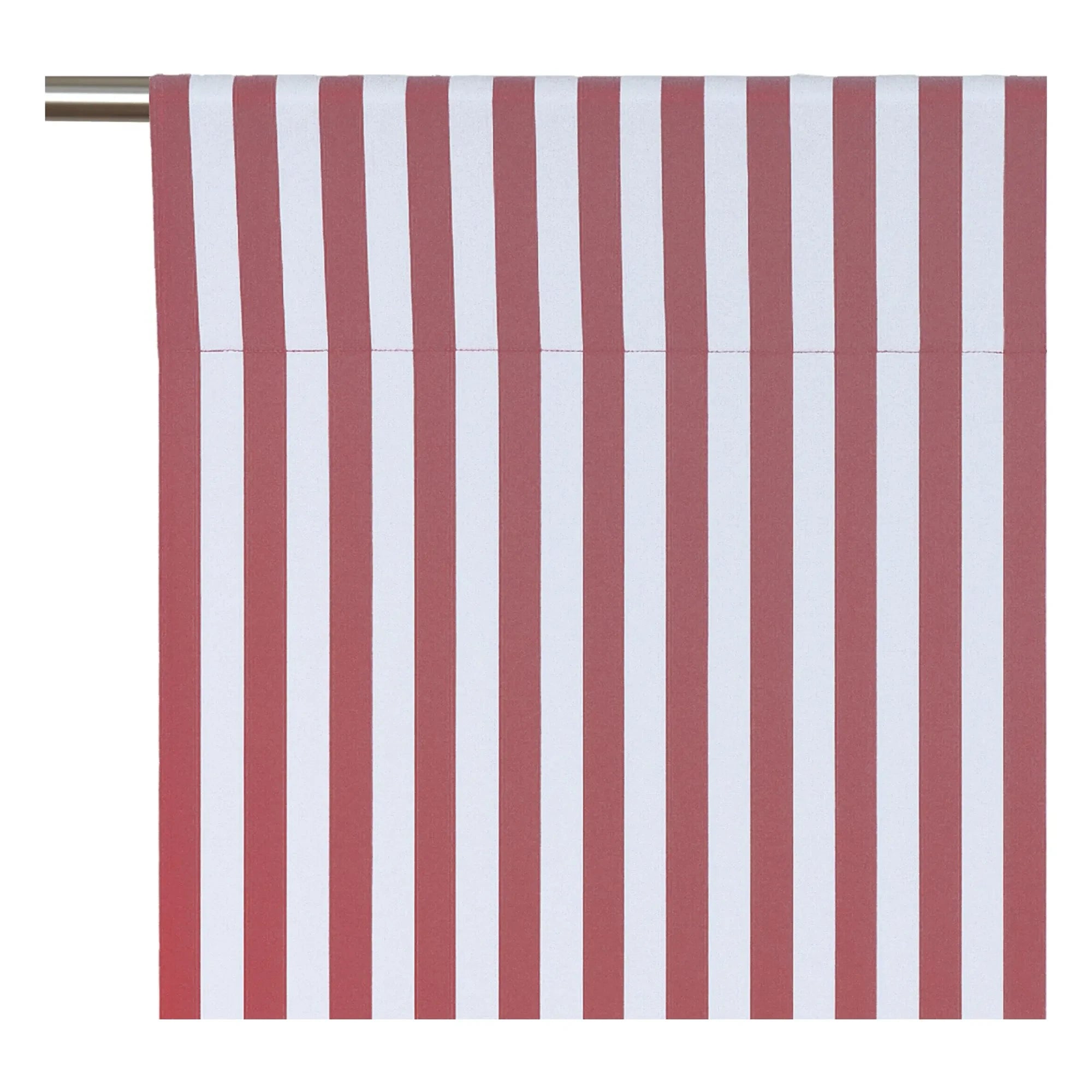Nobodinoz - Wendy Stripes Cotton Voile Curtain | Brown