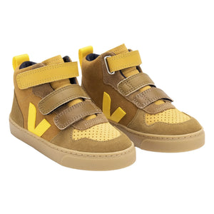 Veja - V-10 Mid Suede Sneakers | Kamel