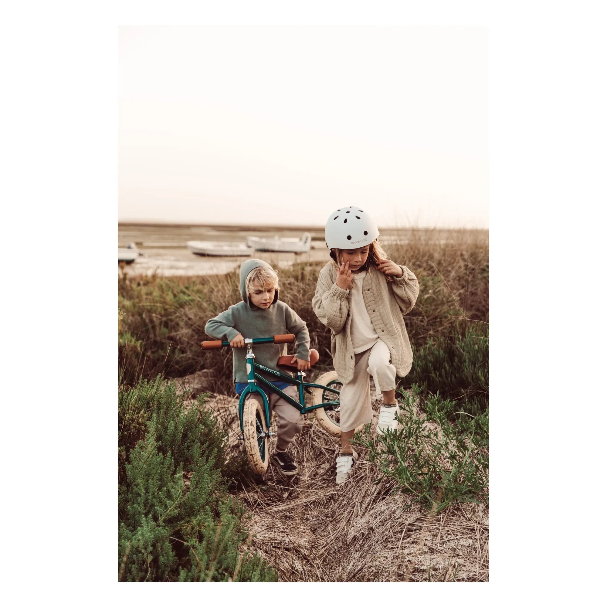 Banwood - Bicycle Helmet | White