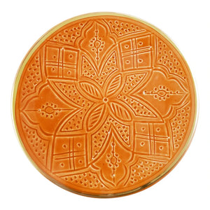Chabi Chic - Printed Plate | Terracotta