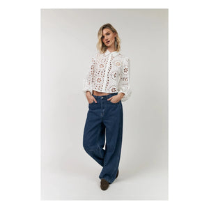 Lollys Laundry - Remy Cotton Shirt | White