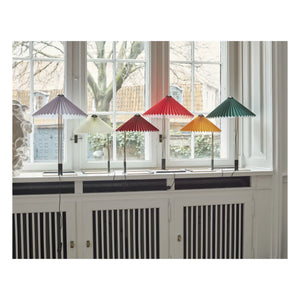 Hay - Matin Table Lamp, Inga Sempé | Dark Red