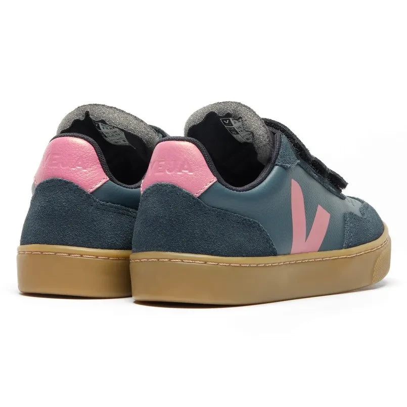 Veja - Scratch Sneakers Small V-90 Deri O.T | Mavi