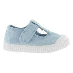 Victoria - Scratch Sneakers Sandal Canvas | Light Blue