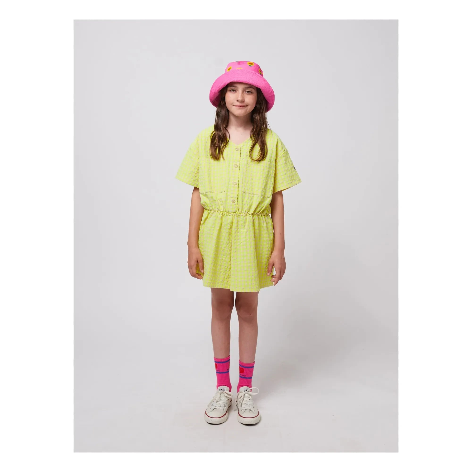 Bobo Choses - Vichy Jumpsuit | Yellow