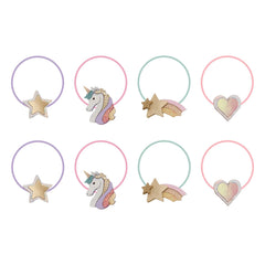 Mimi & Lula - Set of 8 Unicorn buckles | Pink