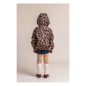 Flotte - Waterproof Windbreaker Bastille Leopard Recycled Fibers | Brown