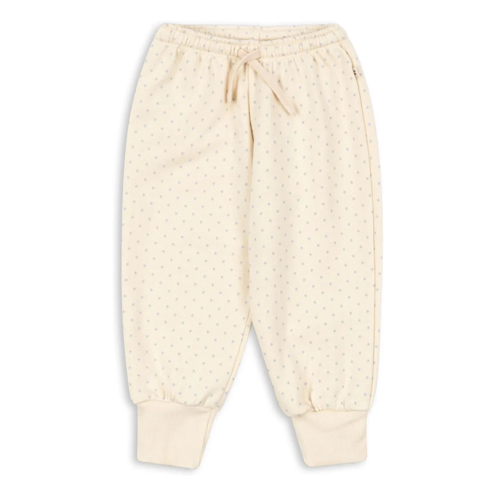 Konges Sløjd - Organic Cotton Loupy Polka Dot Joggers | Ecru