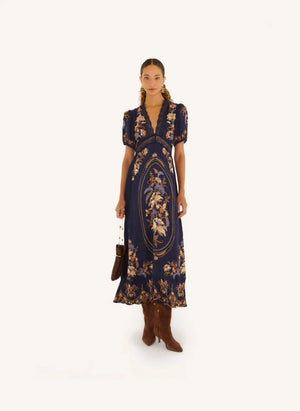 Farm Rio - Lara dress | Navy