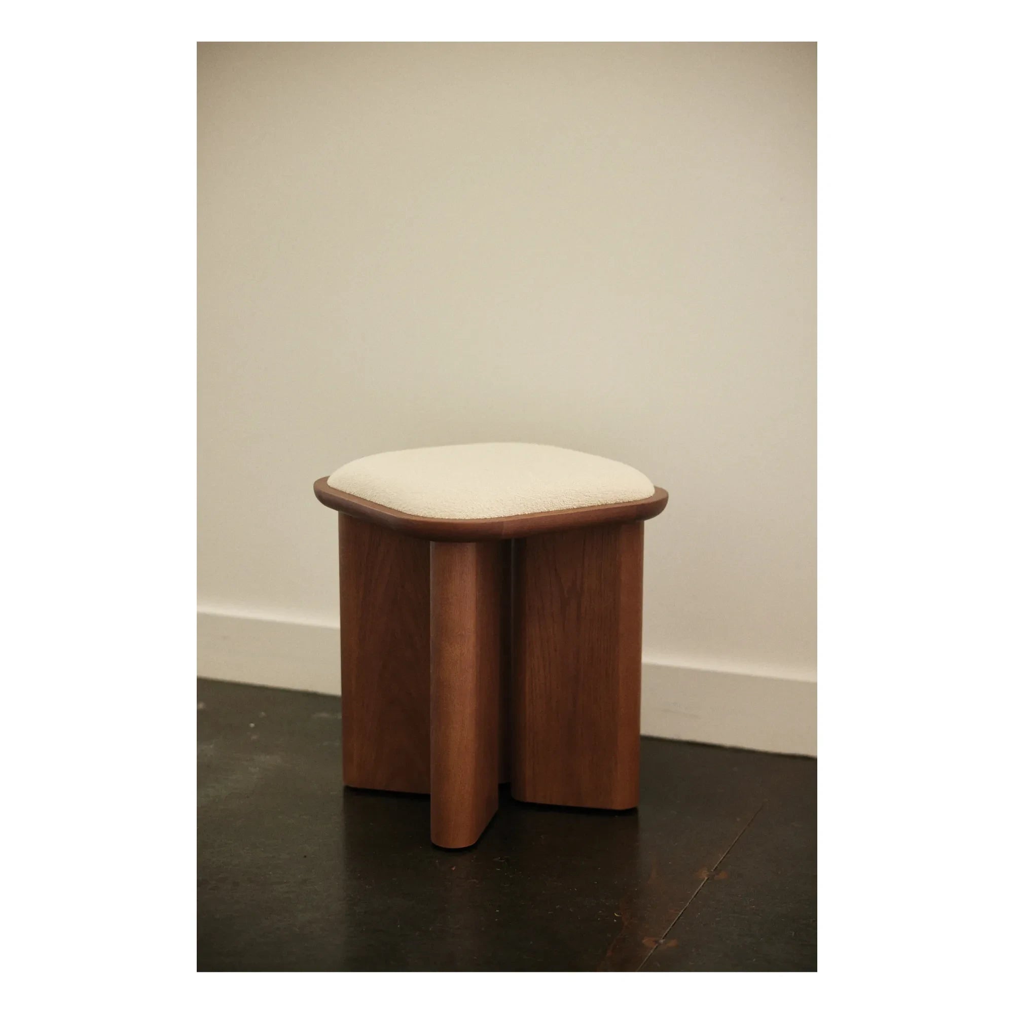 Gabrielle Paris - Lazarus Pouf | Walnut
