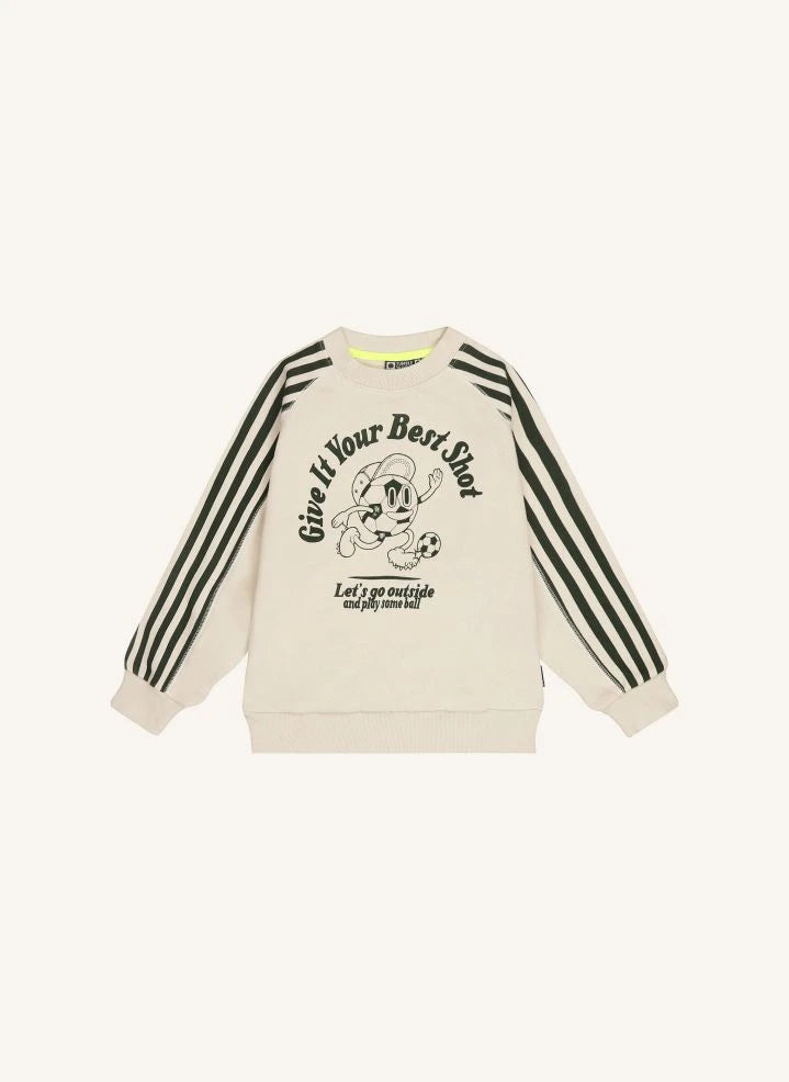Tumble N'Dry - Stanley Organic Cotton Sweatshirt | Cream