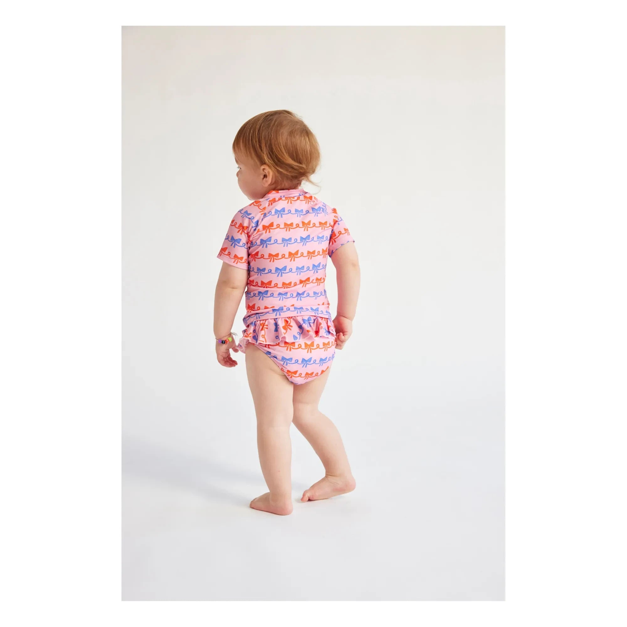 Bobo Choses - Anti-UV T-Shirt Recycled Material Stripes | Pink