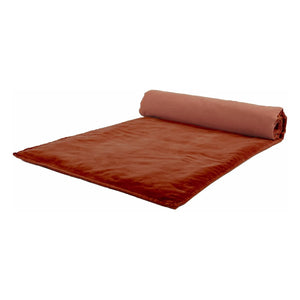 Haomy - Manhattan velvet cushion cover | Brick Red