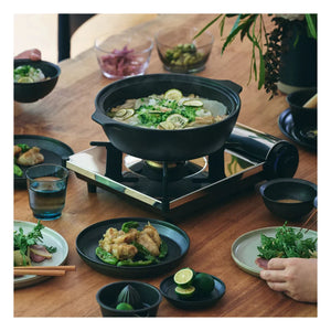 Kinto - Ceramic Pot Kakomi 1.2 L | Black