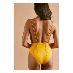 Anja Paris - Le Piccolo One-Piece Swimsuit | Yellow