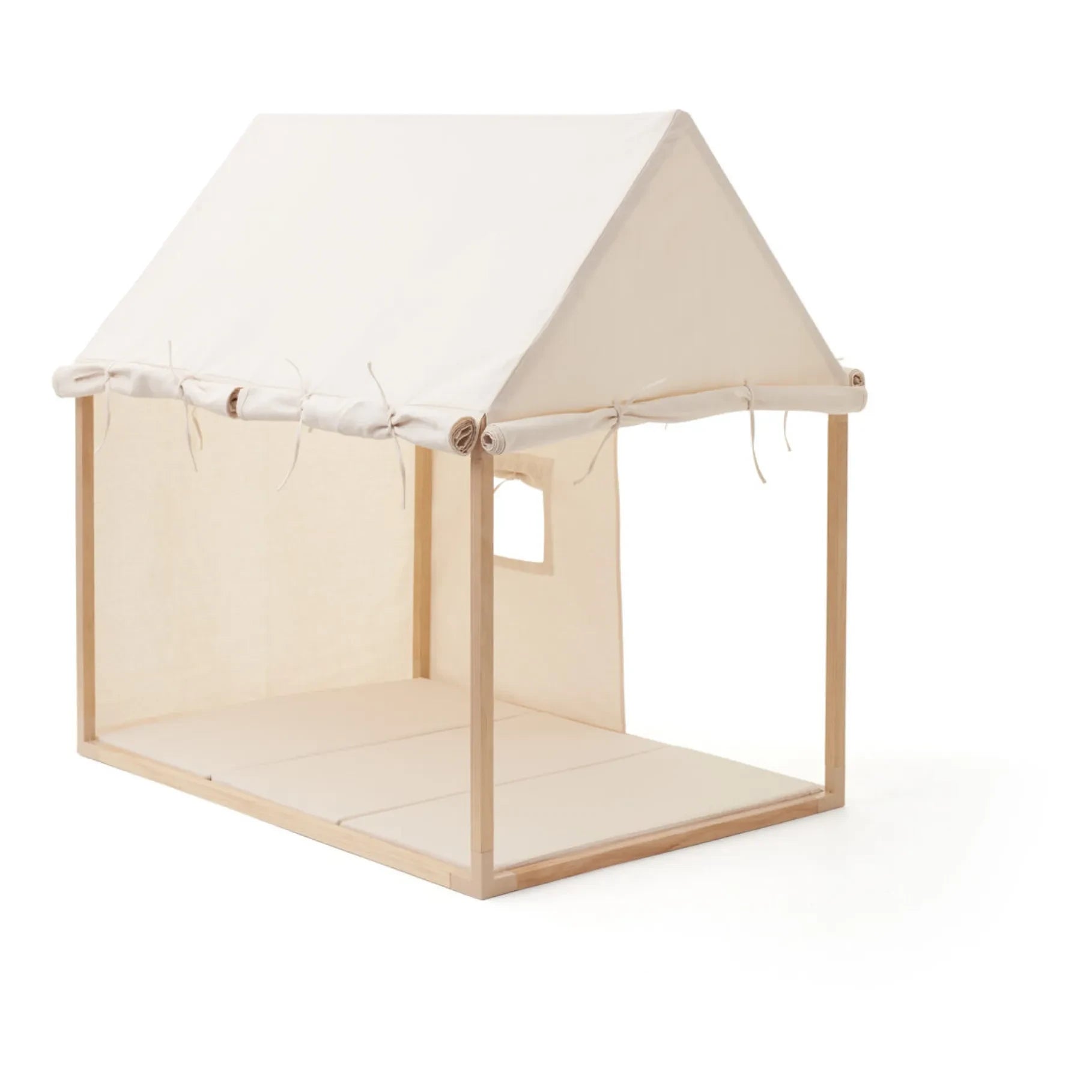 Kid's Concept - Cotton and Wooden House | Broken White