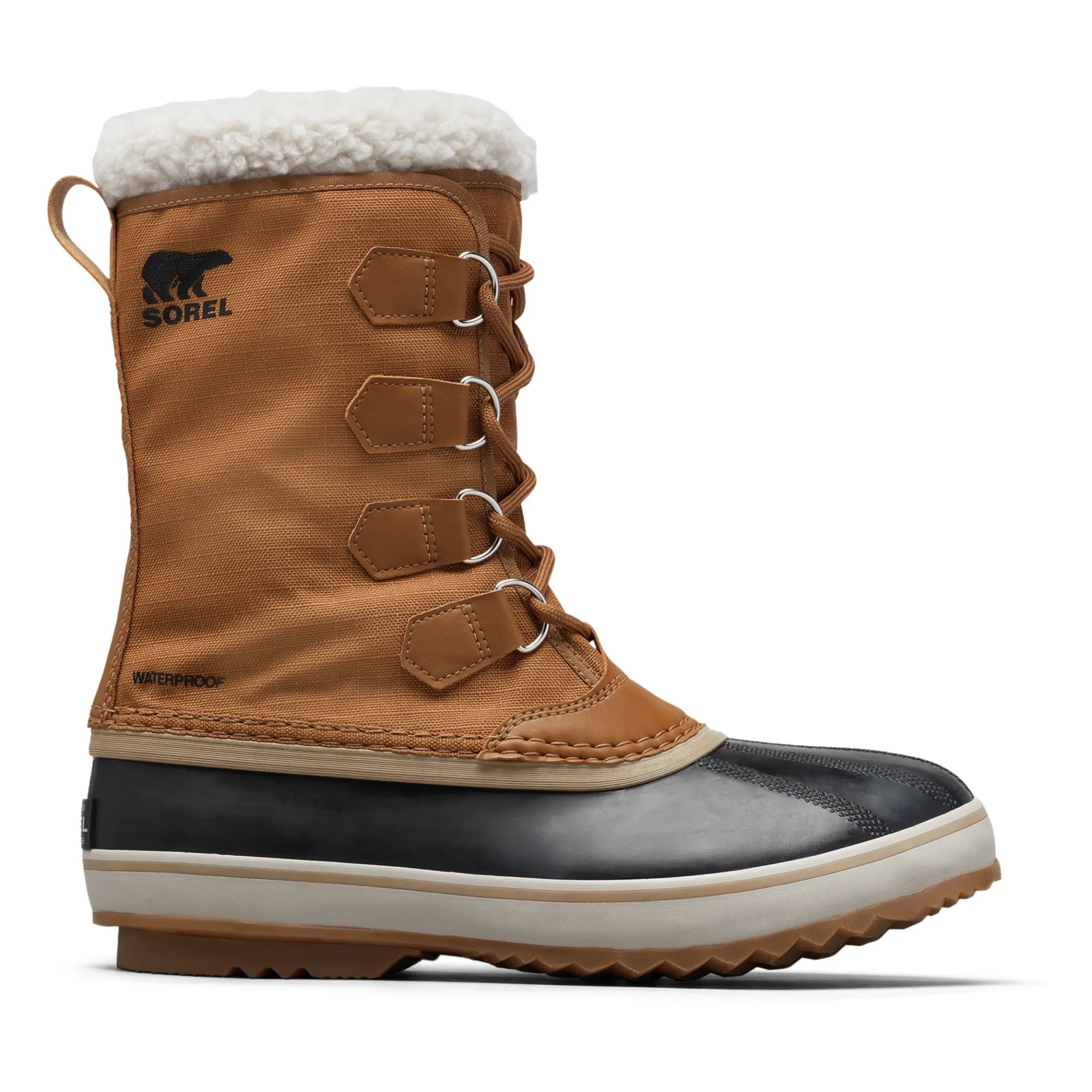 Sorel - 1964 PAC Nylon Fur-Lined Boots | Beige