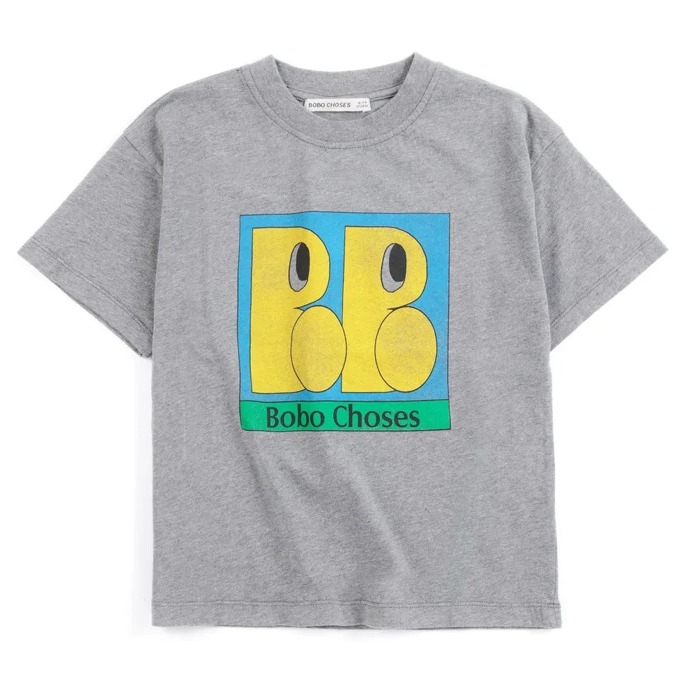 Bobo Choses - Bobo T-shirt | Grey Marl
