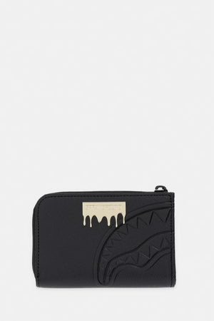 Sprayground - Black Faux Leather Wallet 910W9046NSZ