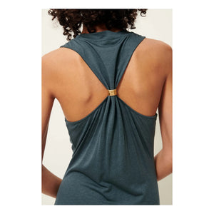 Sessùn - Danae Dress | Gray Blue