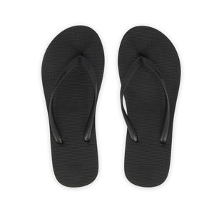 Legami - Size 40/41 Slim Black Flip Flops