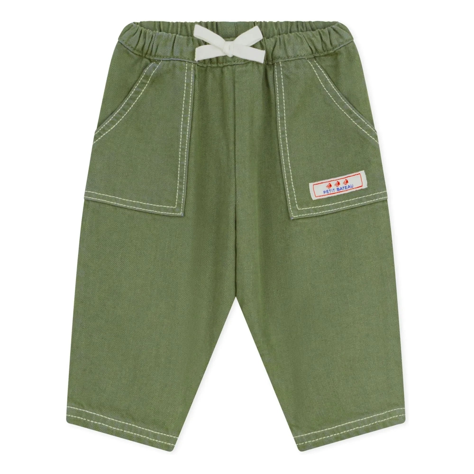 Petit Bateau - Jean with Pockets | Khaki