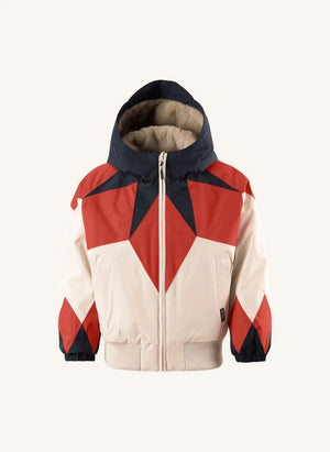 Gosoaky - Llama Del Rey Su Geçirmez Dolgulu Ceket | Krem