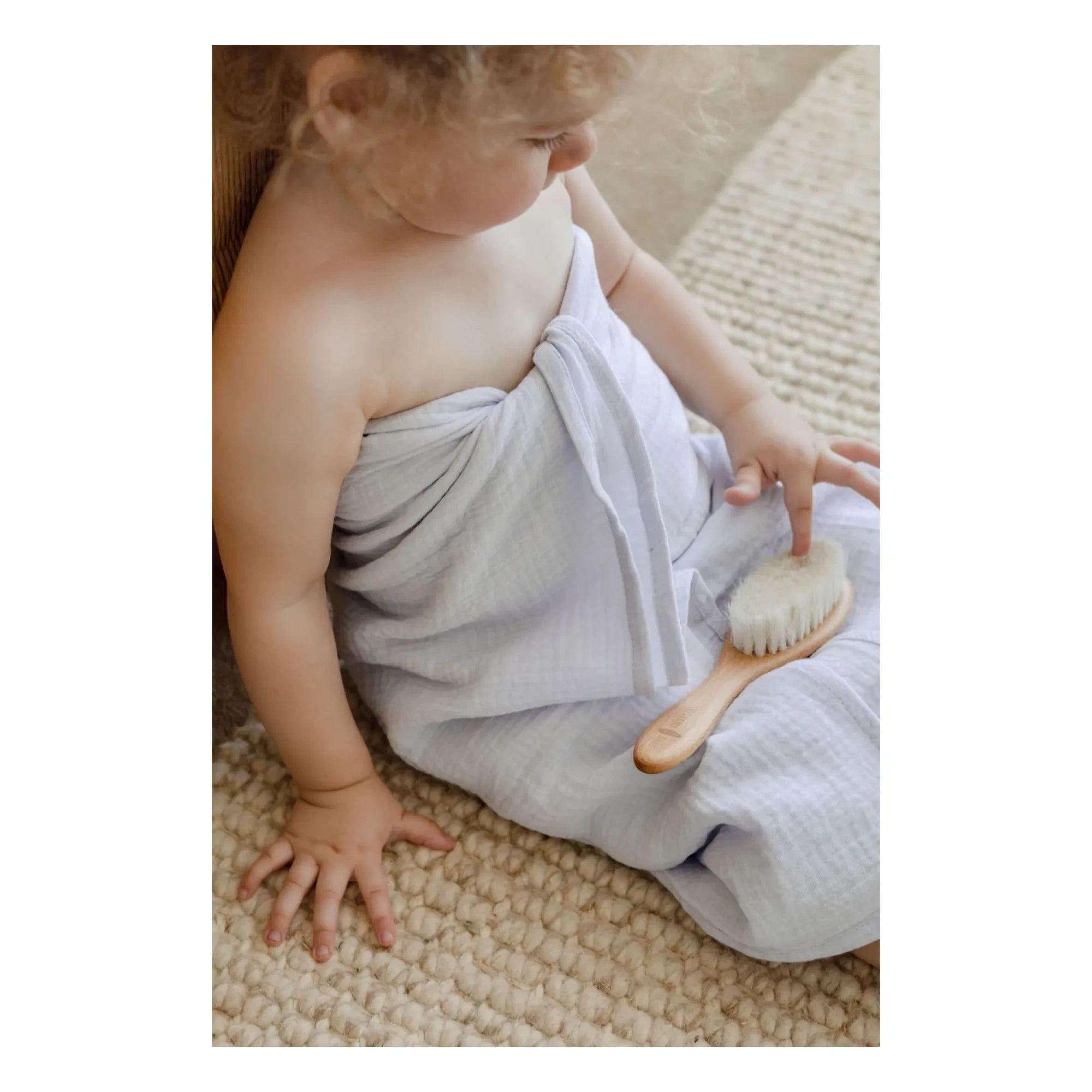 Soft Spot - Organic Cotton Swaddle | Lavender