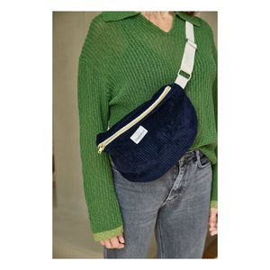 Gabrielle Paris - Velvet Banana Cord | Navy