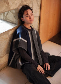 La Méricaine - Mono Wool Kimono | Gray
