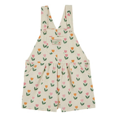Emile et Ida - Tulip Shorts Overalls | Cream