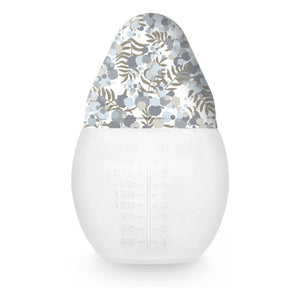 Elhée - Mimosa Field Medical Silicone Baby Bottle and Physiological Pacifier - Elhée x Liberty | Light Blue