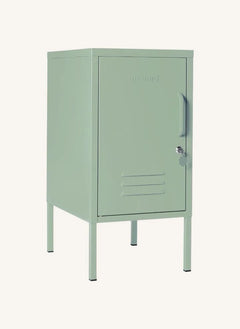 Mustard Made - Short Metal Nightstand | Sage