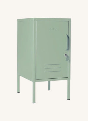 Mustard Made - Short Metal Nightstand | Sage