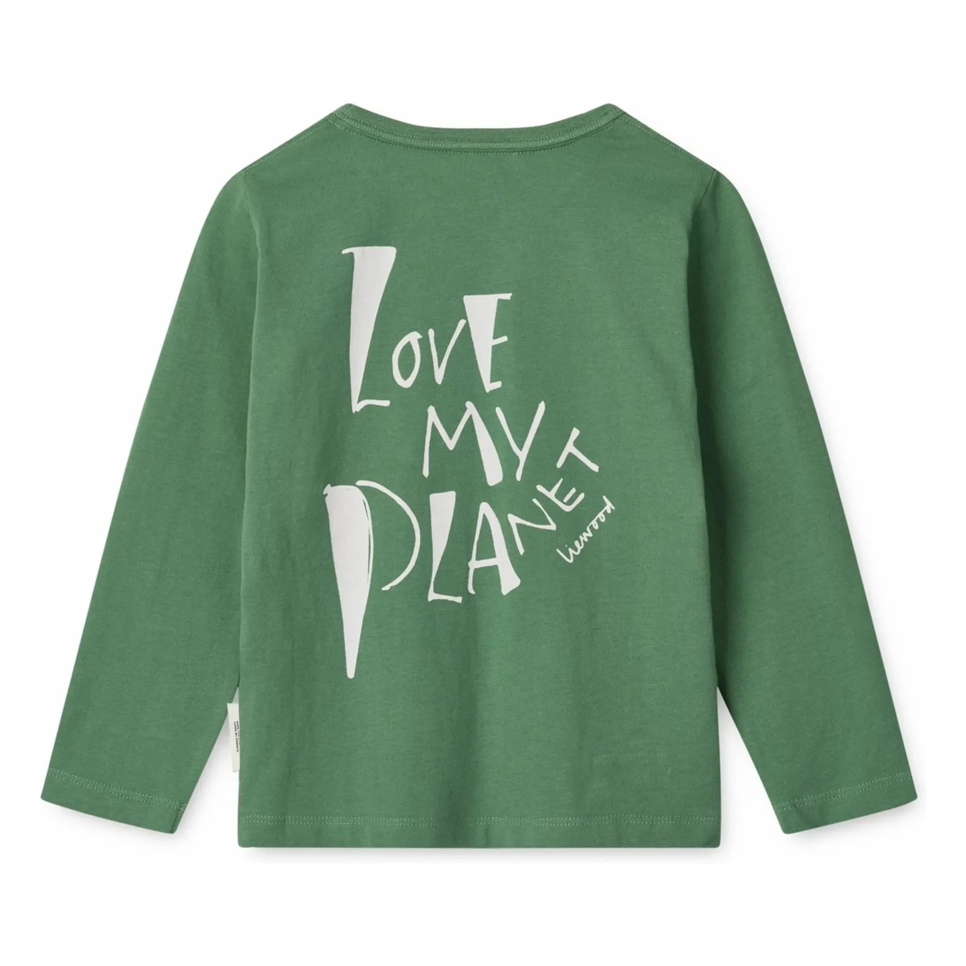 Liewood - Apia Love My Planet Organic Cotton T-Shirt | Green