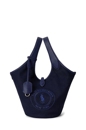 Polo Ralph Lauren pamuklu kadın tote çanta