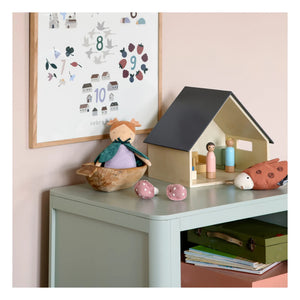 Sebra - Wooden Dollhouse and Accessories