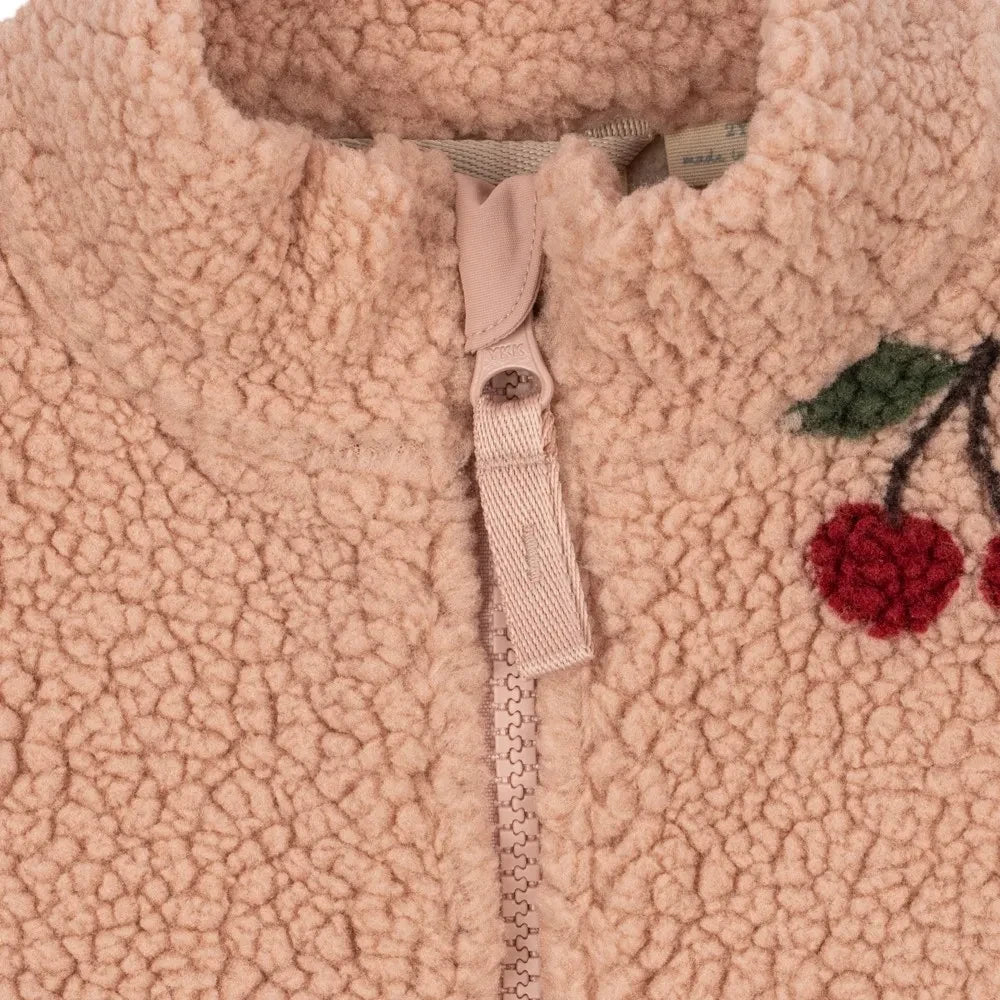 Konges Sløjd - Jody Cerises Recycled Fiber Sherpa Jacket | Pink