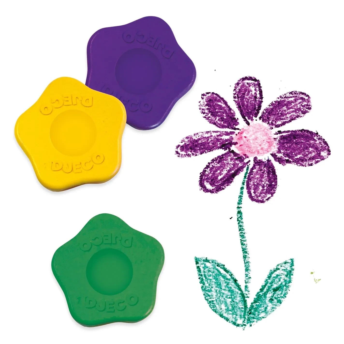 Djeco - Flower Crayons