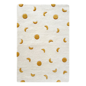 Maison Deux - Woollen Moon Rug | Gold