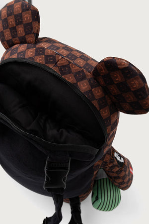 Sprayground - Brown Shark Backpack in Paris 910B9308NSZ
