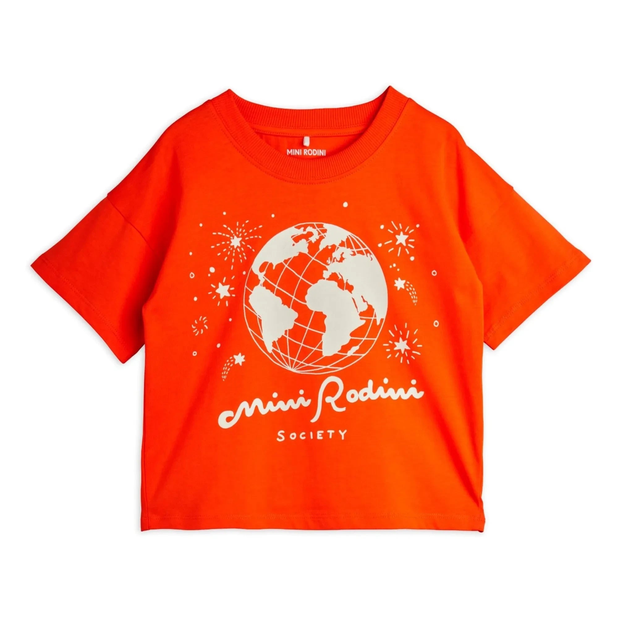 Mini Rodini - Mini Rodini organic cotton T-shirt | Red