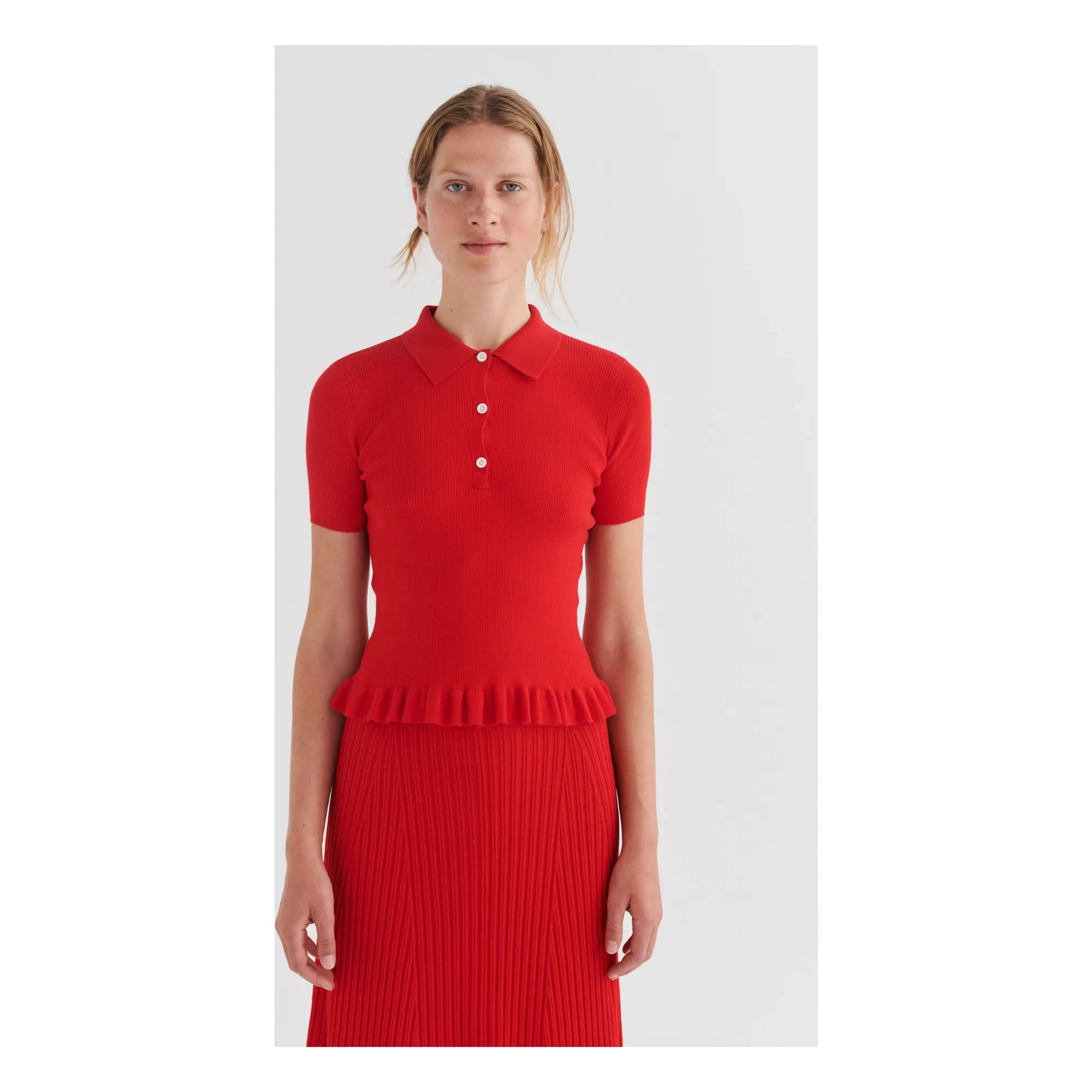 FUB - Polo Rib | Red