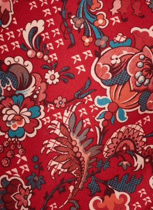 Caramel - Clara Liberty Baby Dress | Red