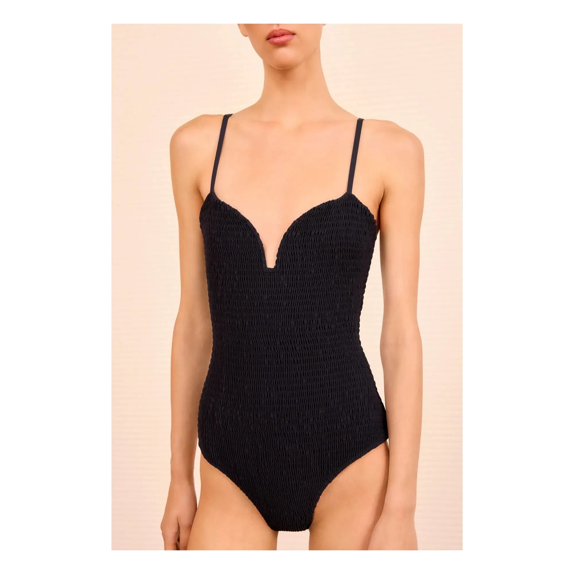 Ulla Johnson - Biarritz One-Piece Swimsuit | Black