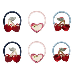 Mimi & Lula - Set of 6 Ceres Hair Clips | Red