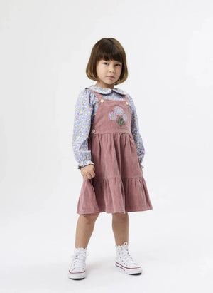 Goldie + Ace - Dust Pink Floral Romper Dress
