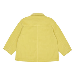 Main Story - Organik Pamuklu Kadife Overshirt | Sarı